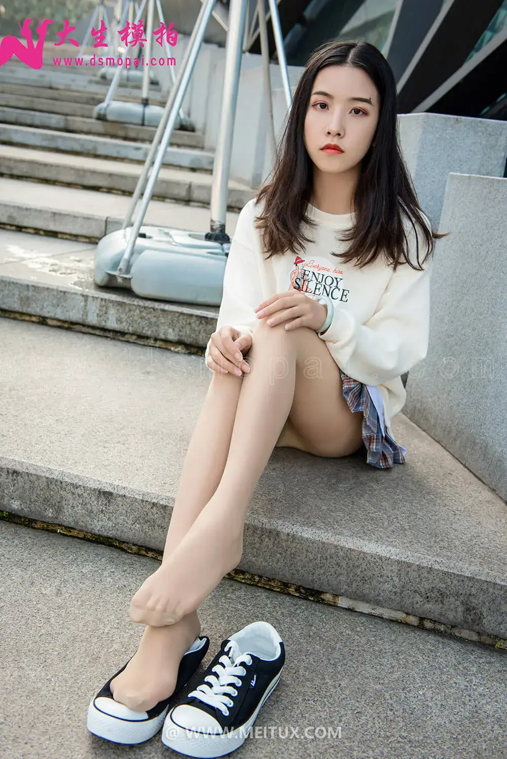 大生模拍 NO.212 悦兮 纯白色 [47P-285MB]