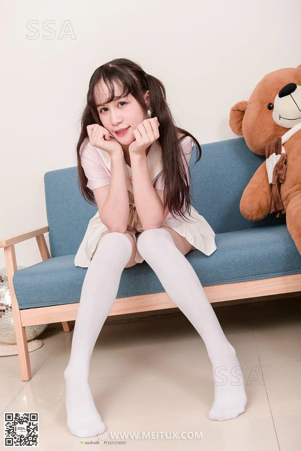 [SSA丝社]超清写真 No.144 丹丹 粉色JK制服 [195P-2.56GB]