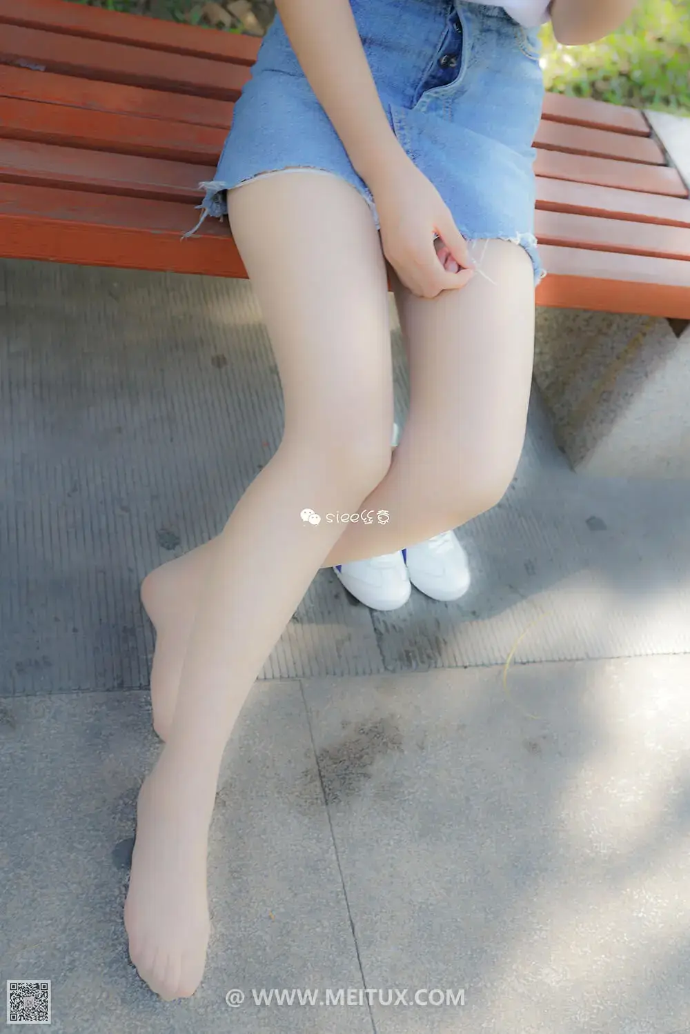 [SIEE丝意] No.181 姗姗 牛仔裙配肉丝袜 [38P-65MB]